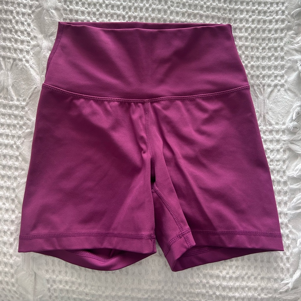 Yogalicious Luxe High-Waist Magenta Active Spandex